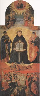 Benozzo Gozzoli The Triumph of st Thomas Aquinas (mk05) Germany oil painting art